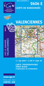 Carte IGN Top 25 n2606 ET