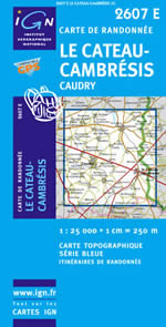 Carte IGN Top 25 n2607 ET