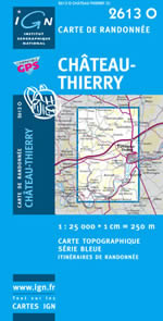 Carte IGN Top 25 n2613 OT