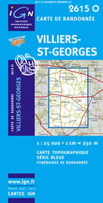 Carte IGN Top 25 n2615 OT