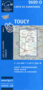 Carte IGN Top 25 n2620 OT