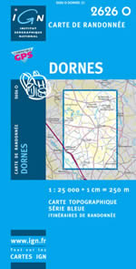 Carte IGN Top 25 n2626 OT