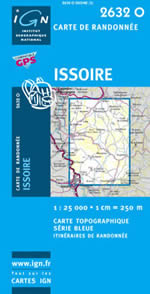 Carte IGN Top 25 n2632 OT