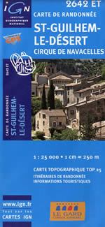 Carte IGN Top 25 n2642 ET