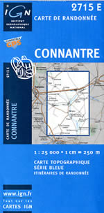Carte IGN Top 25 n2715 ET