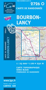 Carte IGN Top 25 n2726 OT