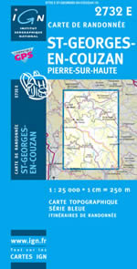 Carte IGN Top 25 n2732 ET
