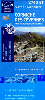 Carte IGN Top 25 n2740 ET
