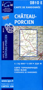 Carte IGN Top 25 n2810 ET
