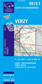 Carte IGN Top 25 n2812 ET