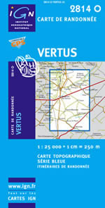 Carte IGN Top 25 n2814 OT