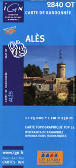 Carte IGN Top 25 n2840 OT