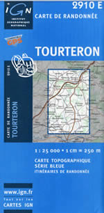 Carte IGN Top 25 n2910 ET