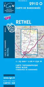 Carte IGN Top 25 n2910 OT