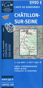 Carte IGN Top 25 n2920 ET