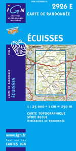 Carte IGN Top 25 n2926 ET