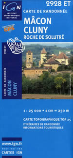 Carte IGN Top 25 n2928 ET