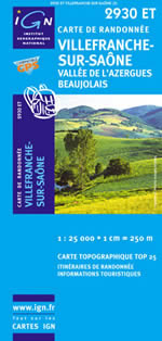 Carte IGN Top 25 n2930 ET