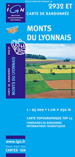Carte IGN Top 25 n2932 ET