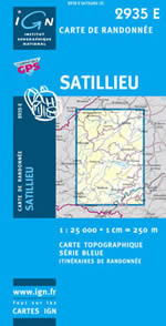 Carte IGN Top 25 n2935 ET