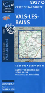 Carte IGN Top 25 n2937 OT