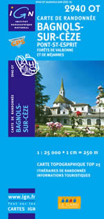 Carte IGN Top 25 n2940 OT