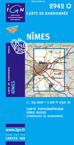 Carte IGN Top 25 n2942 OT