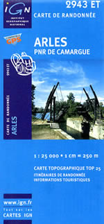 Carte IGN Top 25 n2943 ET