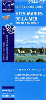 Carte IGN Top 25 n2944 OT