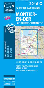 Carte IGN Top 25 n3016 OT