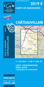 Carte IGN Top 25 n3019 ET