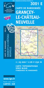 Carte IGN Top 25 n3021 ET