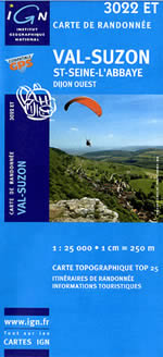 Carte IGN Top 25 n3022 ET