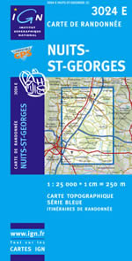 Carte IGN Top 25 n3024 ET