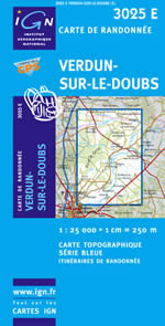 Carte IGN Top 25 n3025 ET