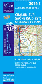 Carte IGN Top 25 n3026 ET
