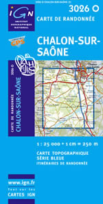 Carte IGN Top 25 n3026 OT