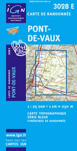 Carte IGN Top 25 n3028 ET