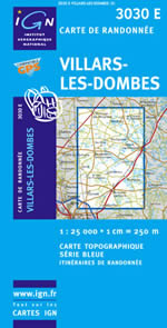 Carte IGN Top 25 n3030 ET