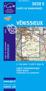 Carte IGN Top 25 n3032 ET