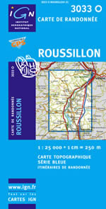 Carte IGN Top 25 n3033 OT