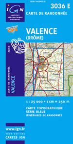 Carte IGN Top 25 n3036 ET