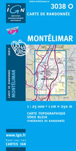 Carte IGN Top 25 n3038 OT