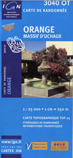 Carte IGN Top 25 n3040 OT