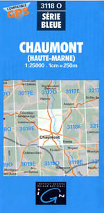 Carte IGN Top 25 n3118 OT