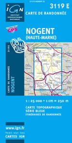 Carte IGN Top 25 n3119 ET