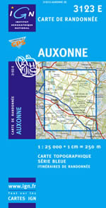 Carte IGN Top 25 n3123 ET