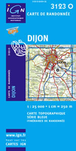 Carte IGN Top 25 n3123 OT