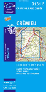 Carte IGN Top 25 n3131 ET