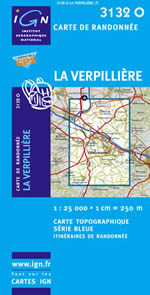 Carte IGN Top 25 n3132 OT